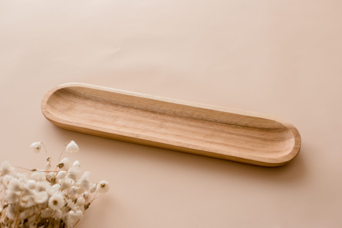 Wooden Bread or Finger Food Tray - Image 6