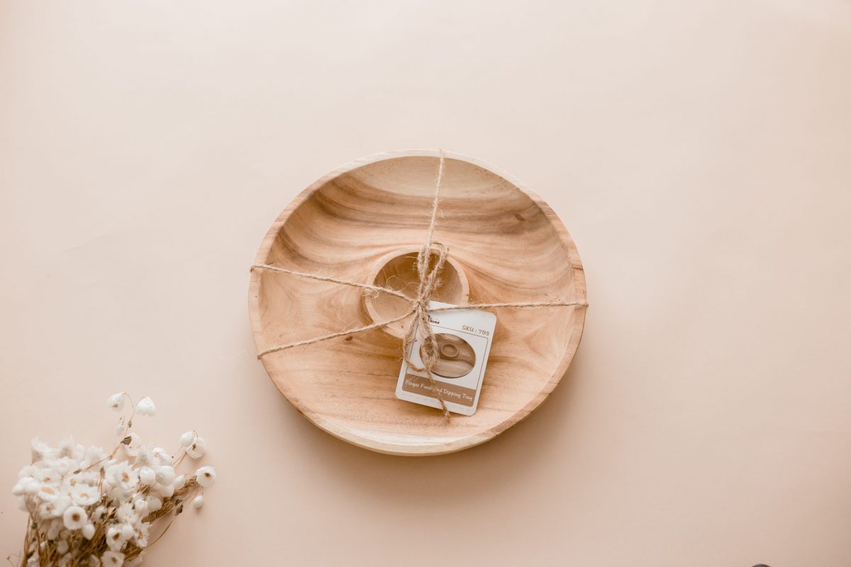 Round natural activity tray - Image 5