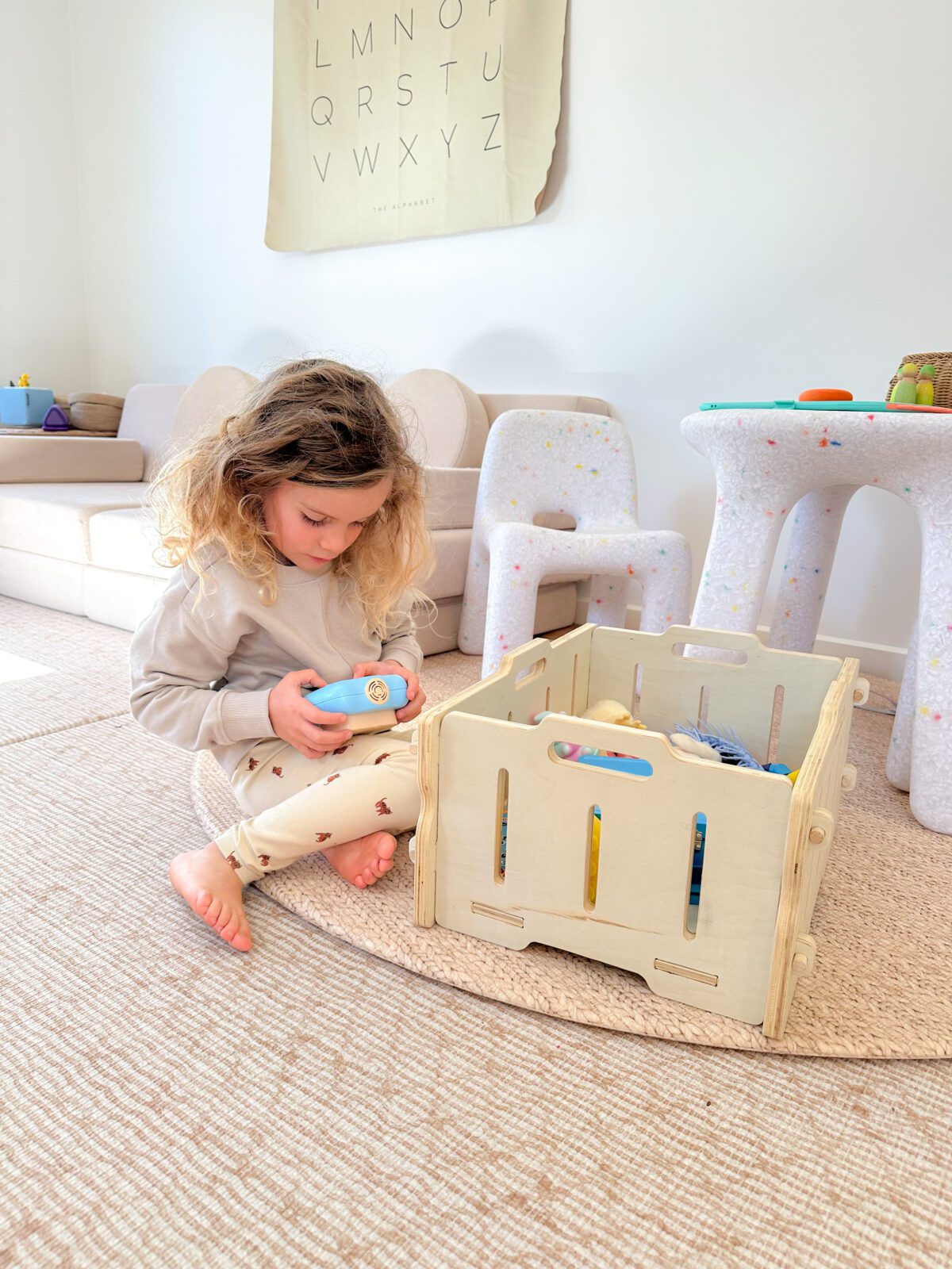 Stackable Wooden Crate Storage Box - Image 4