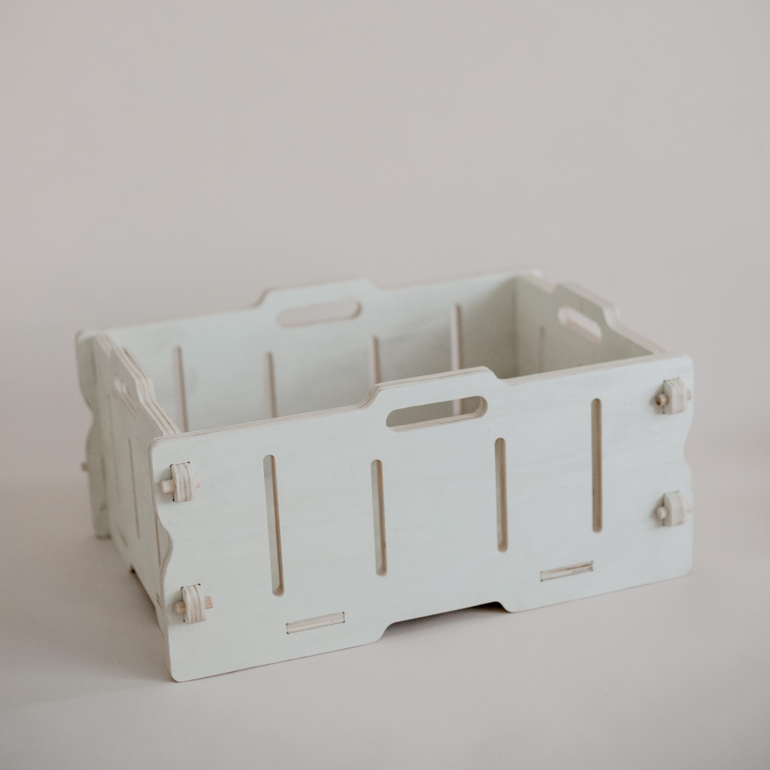 Stackable Wooden Crate Storage Box - Image 6