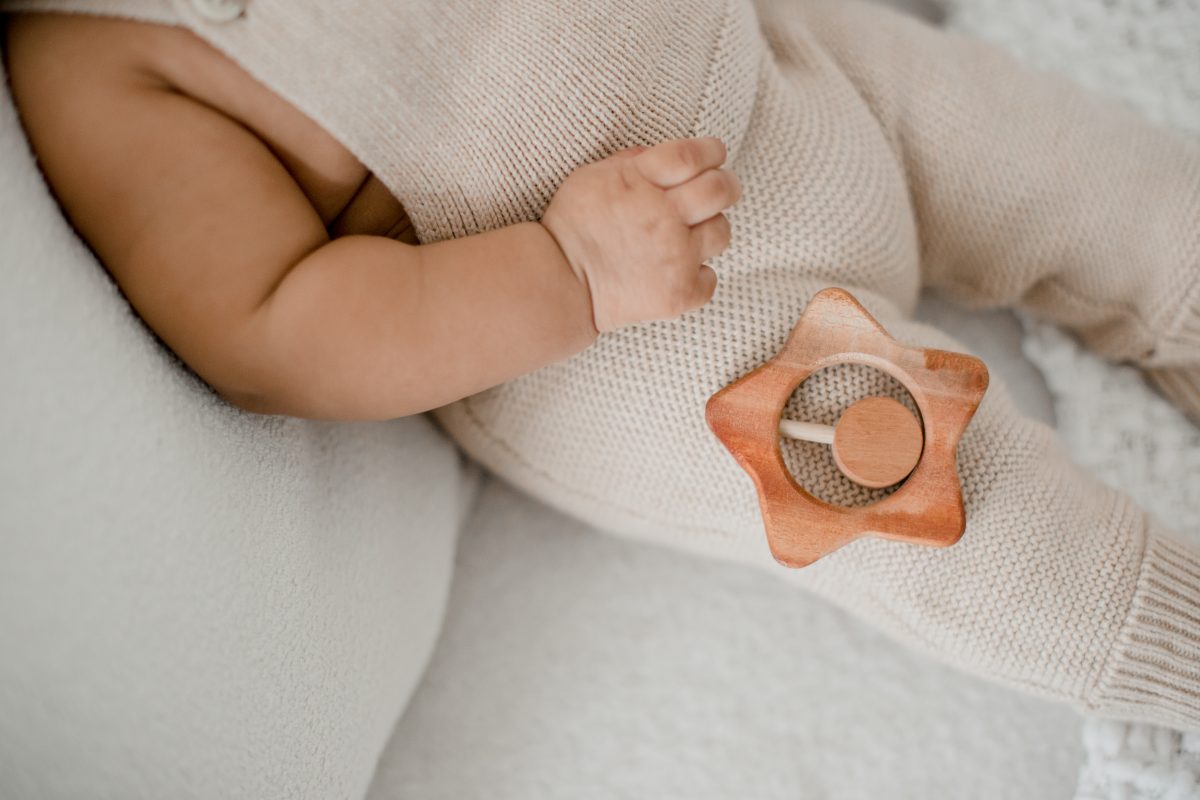 Star Rattle and Baby Mirror Set - Image 2