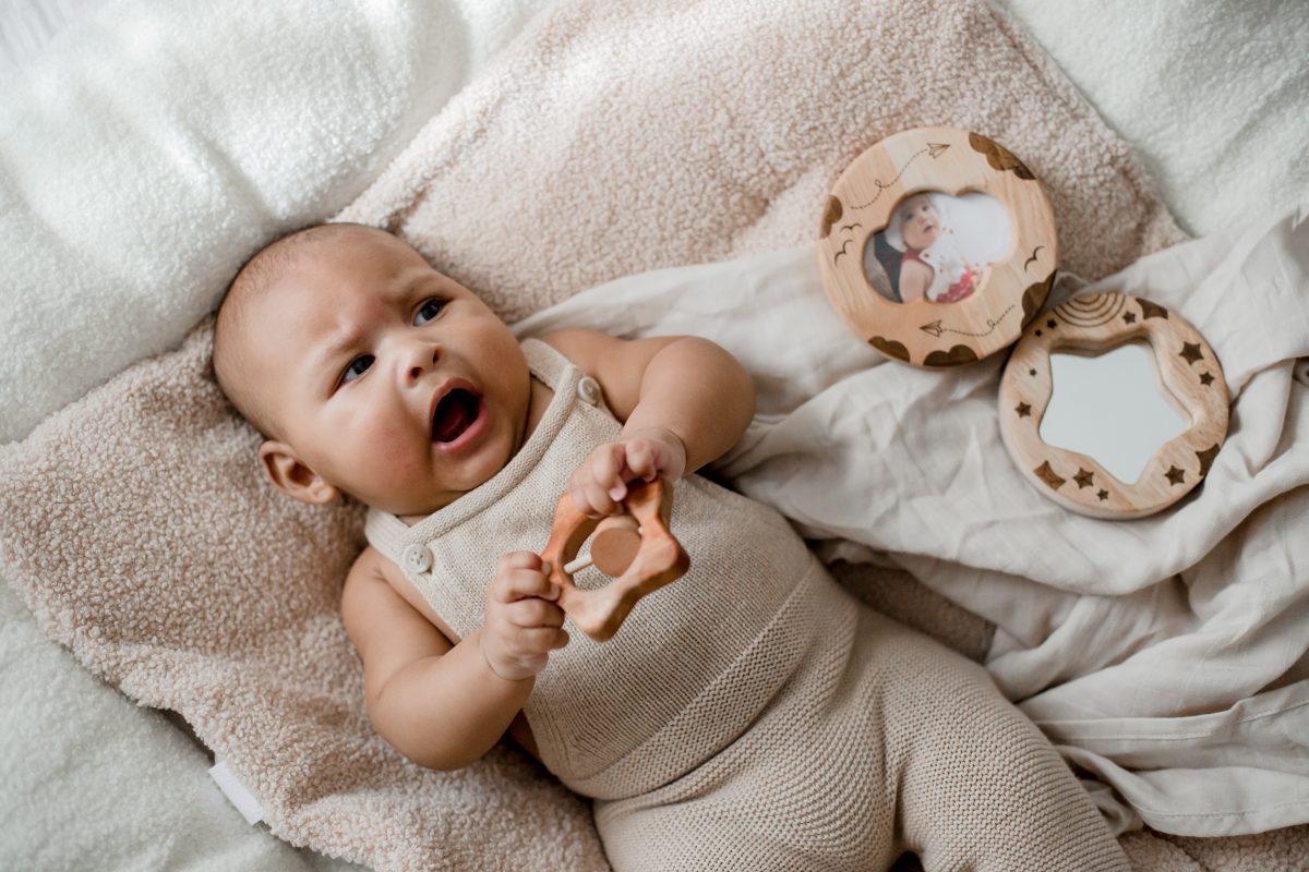Star Rattle and Baby Mirror Set - Image 6