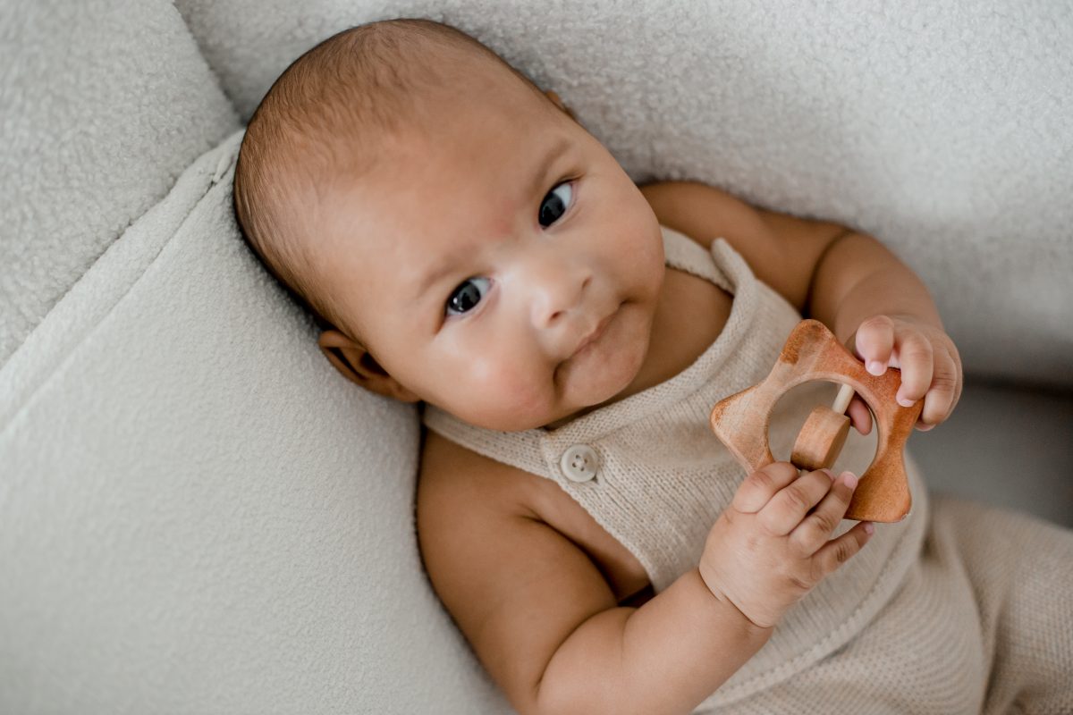 Star Rattle and Baby Mirror Set - Image 3