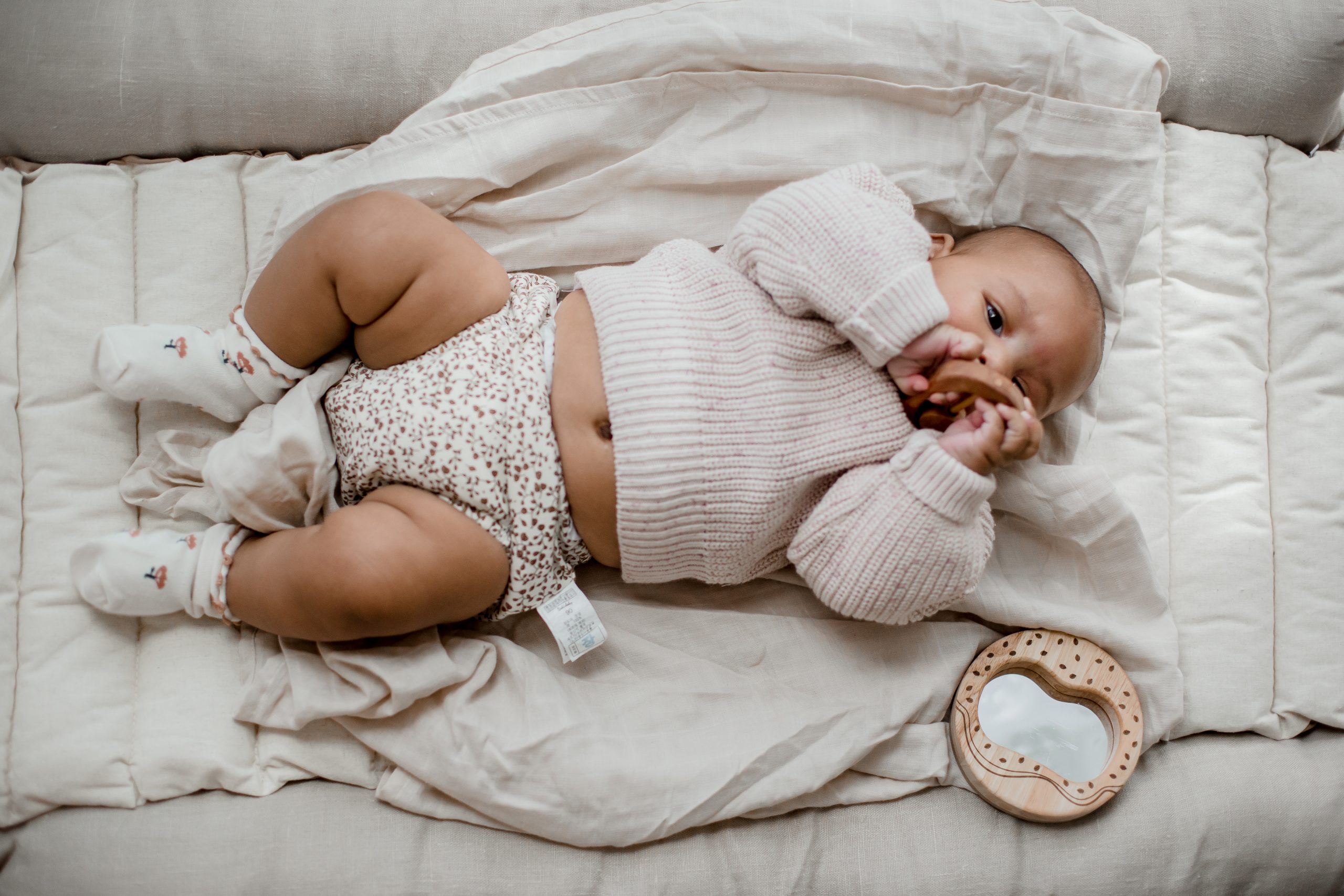 Candy Rattle and Baby Mirror Set - Image 6