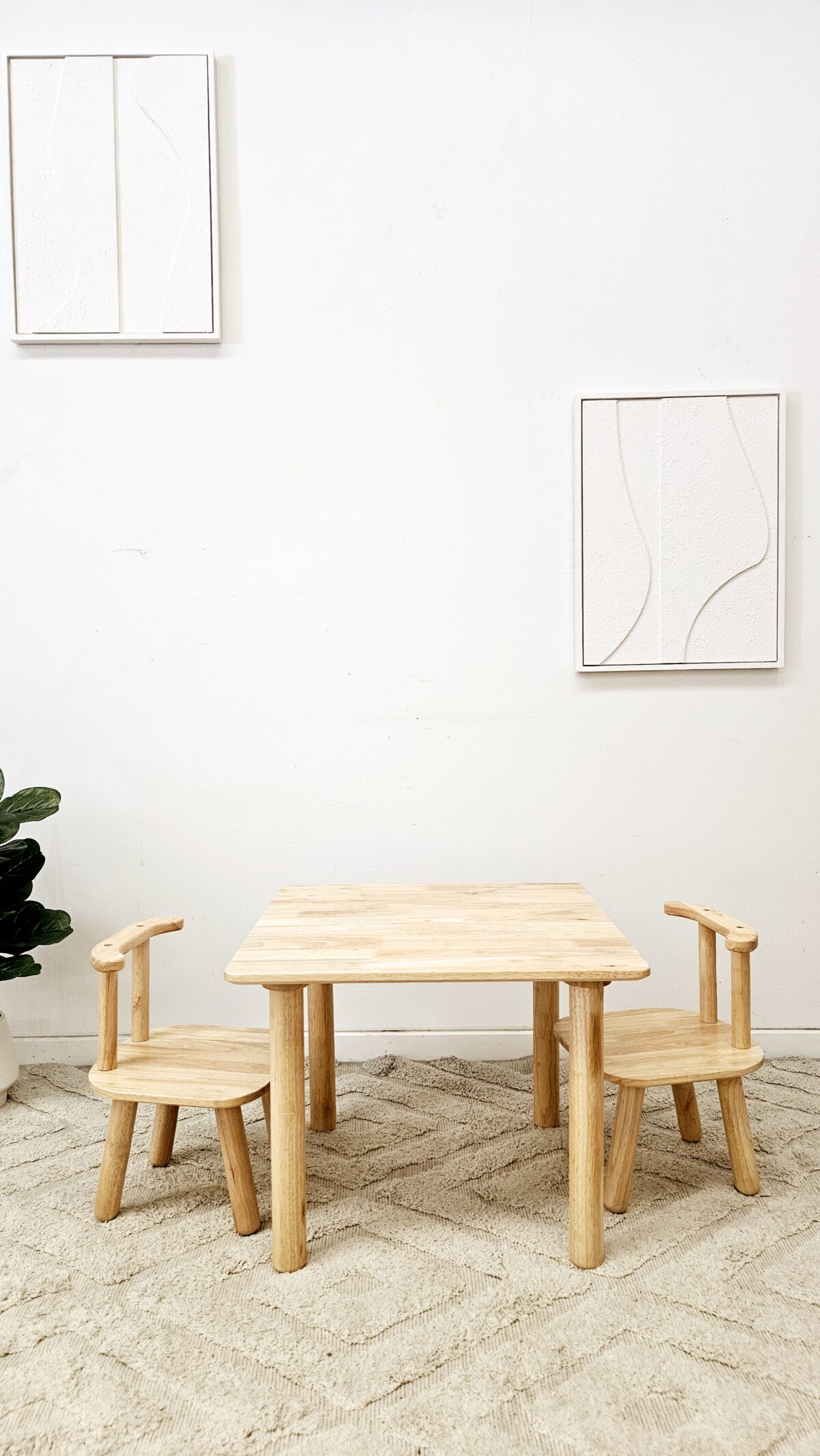 Toddler Table and Chairs Set - Image 3