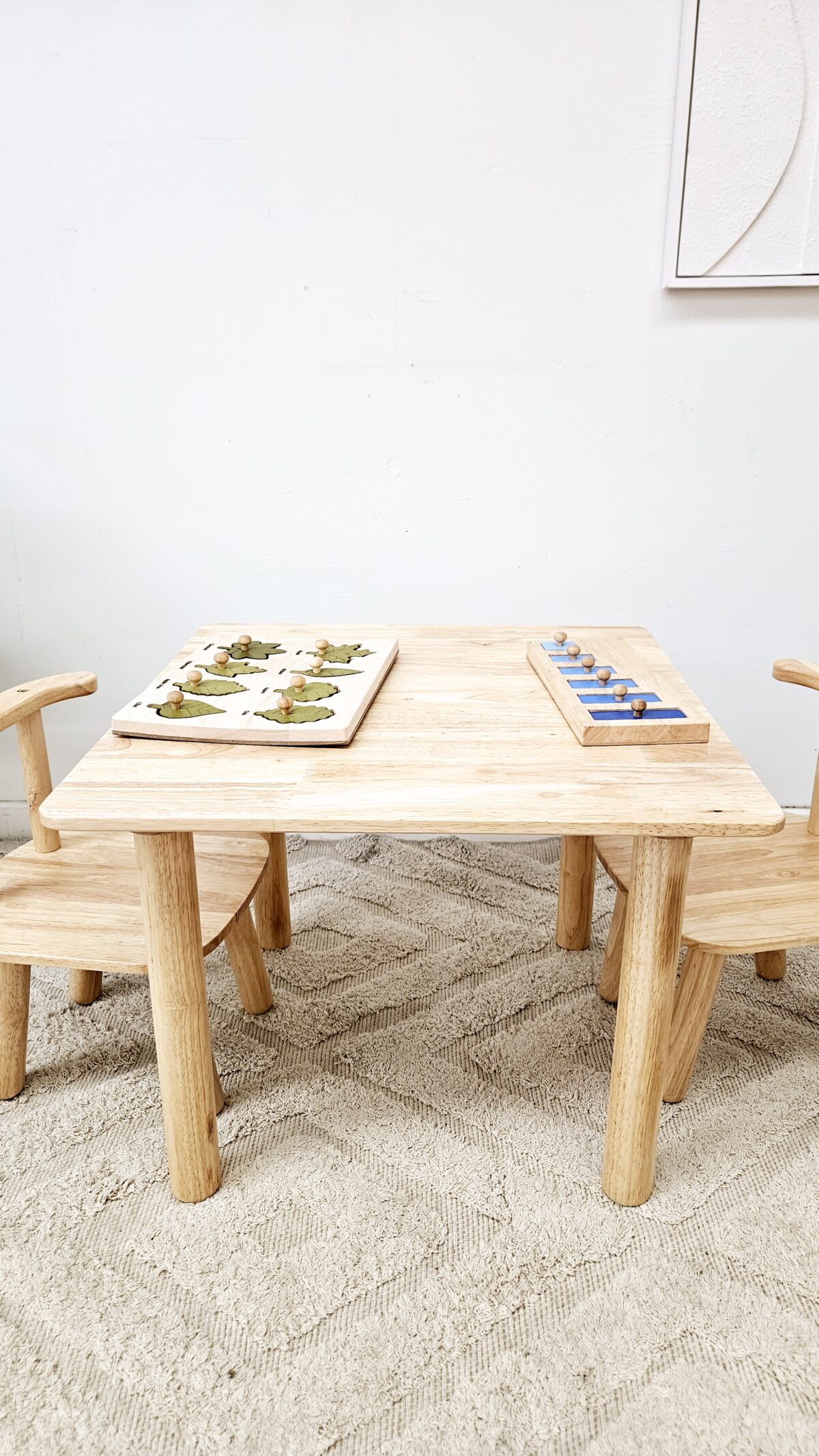 Toddler Table and Chairs Set - Image 4