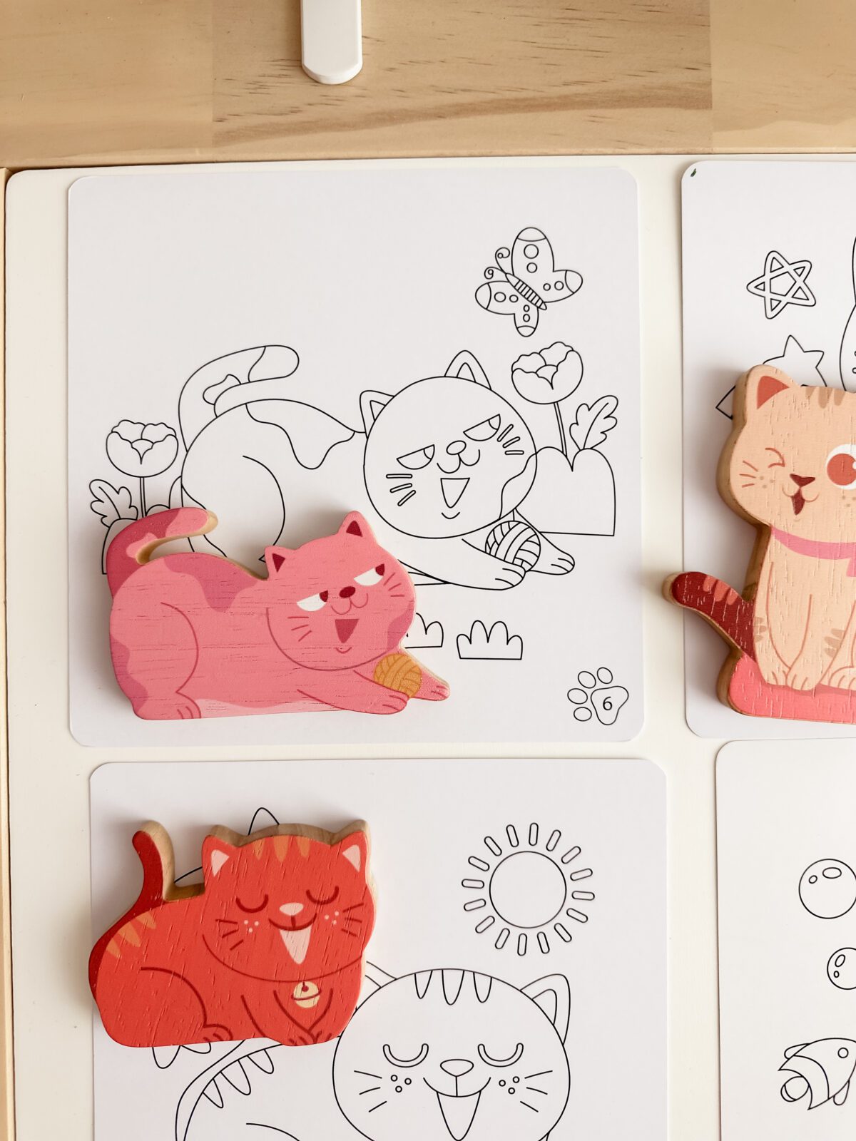 Cat play set & colouring - Image 10