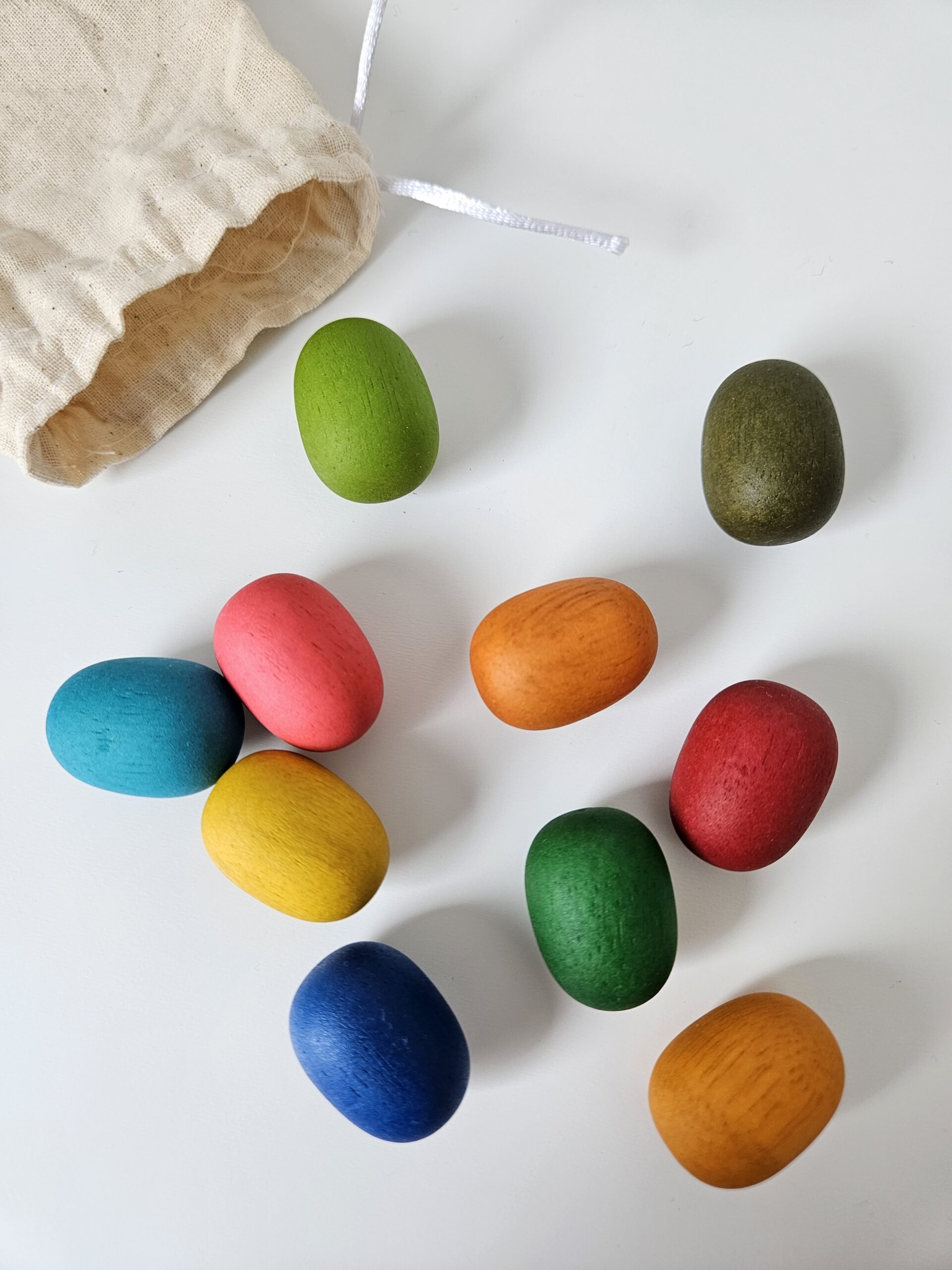 20230904_115618 Rainbow Pebbles Set of 10 - Image 1