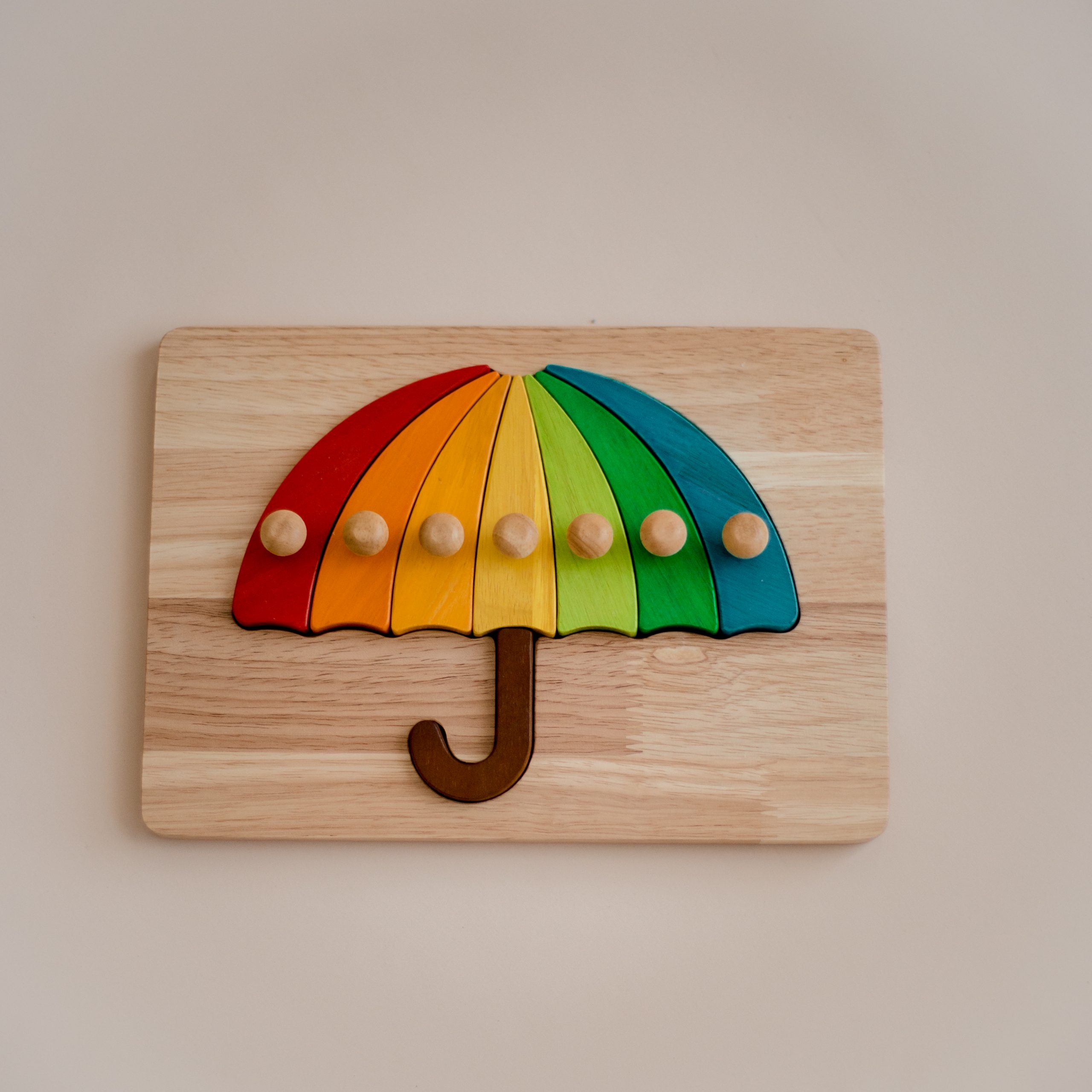 Colourful Umbrella Puzzle Qtoys Learning through Play