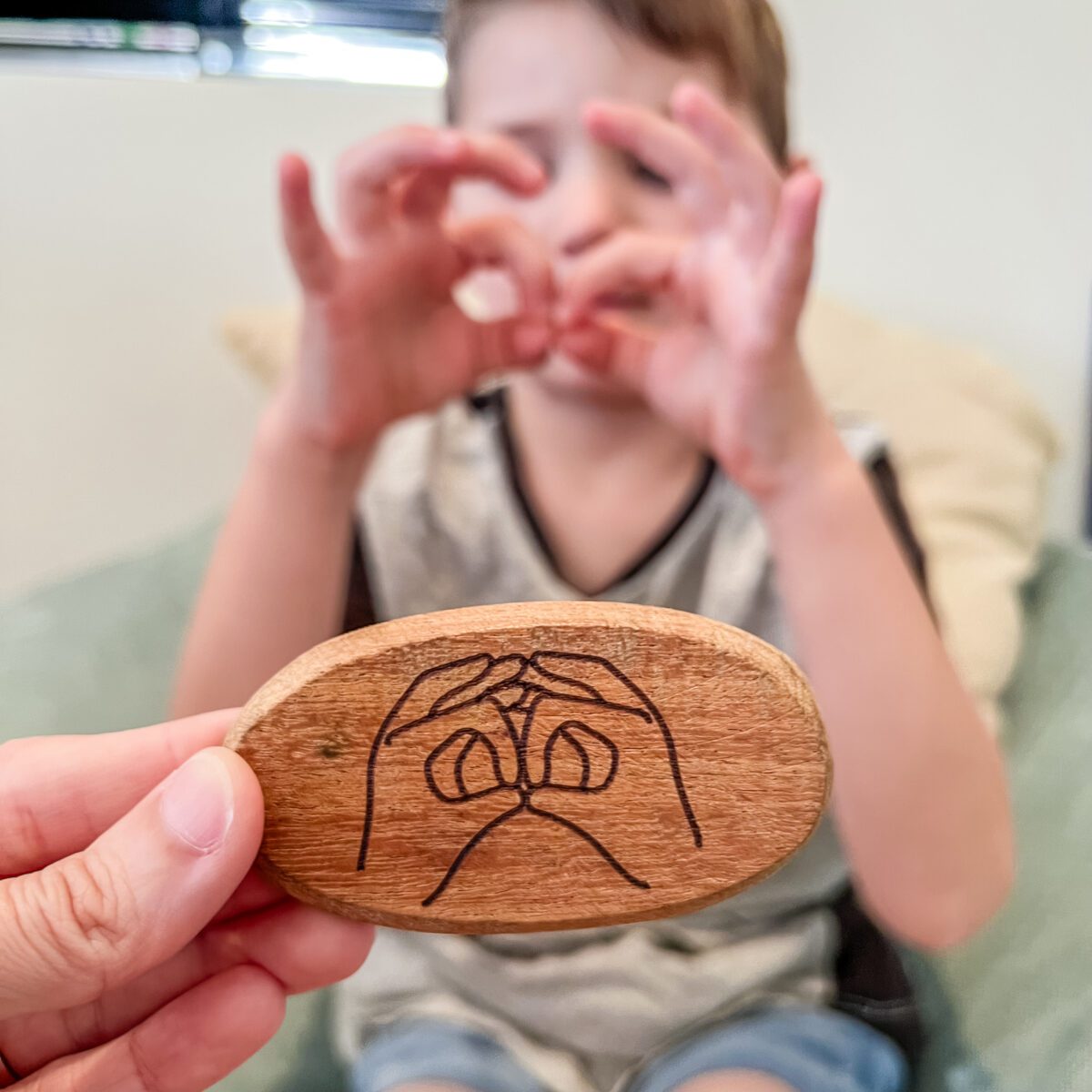 Sign Language Stones set of 26 - Image 4