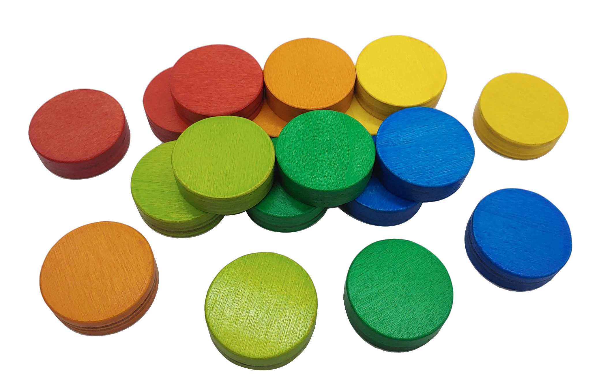 016 Rainbow coins 18pcs - Image 2