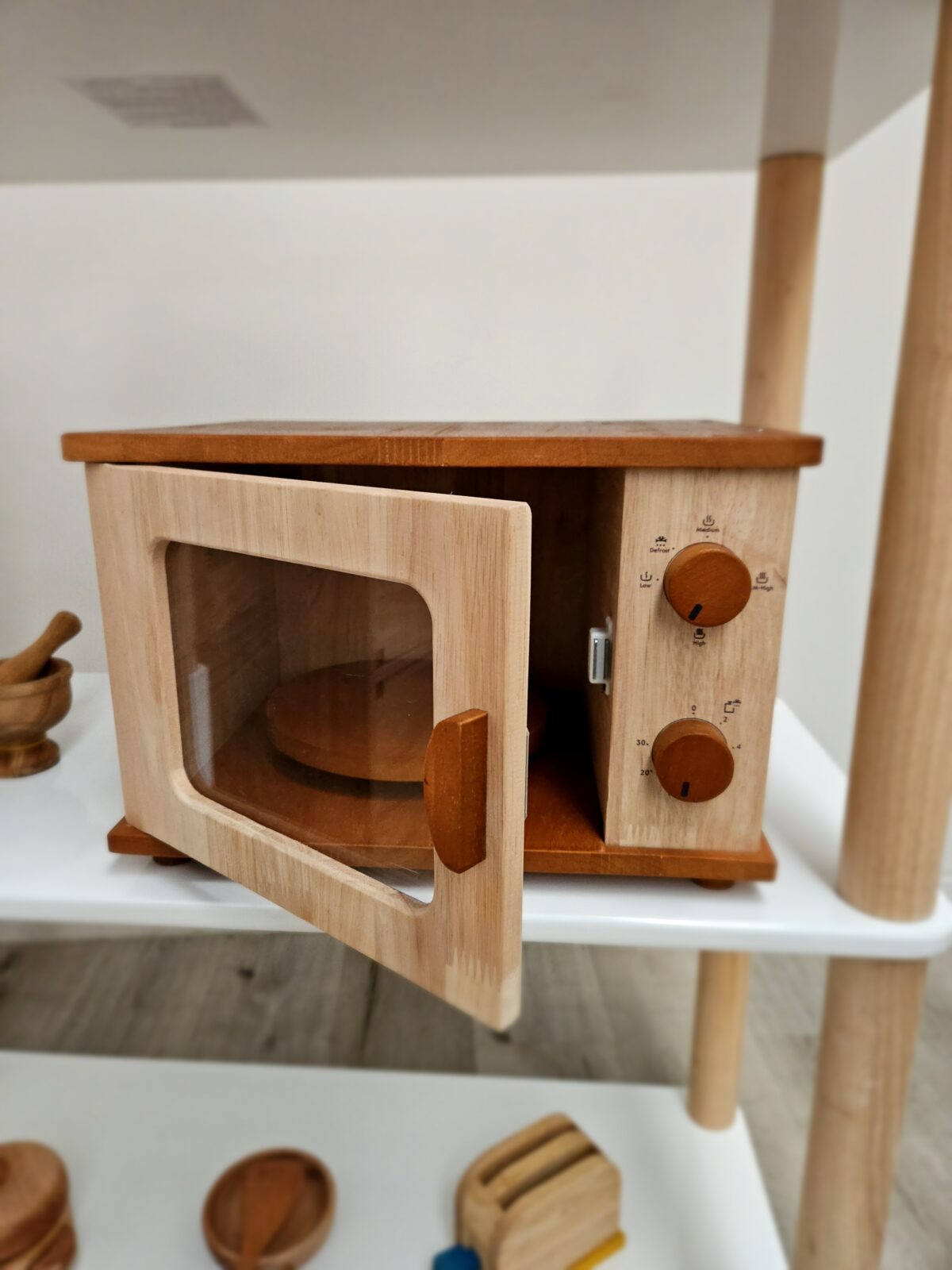Wooden Microwave Oven - Image 3