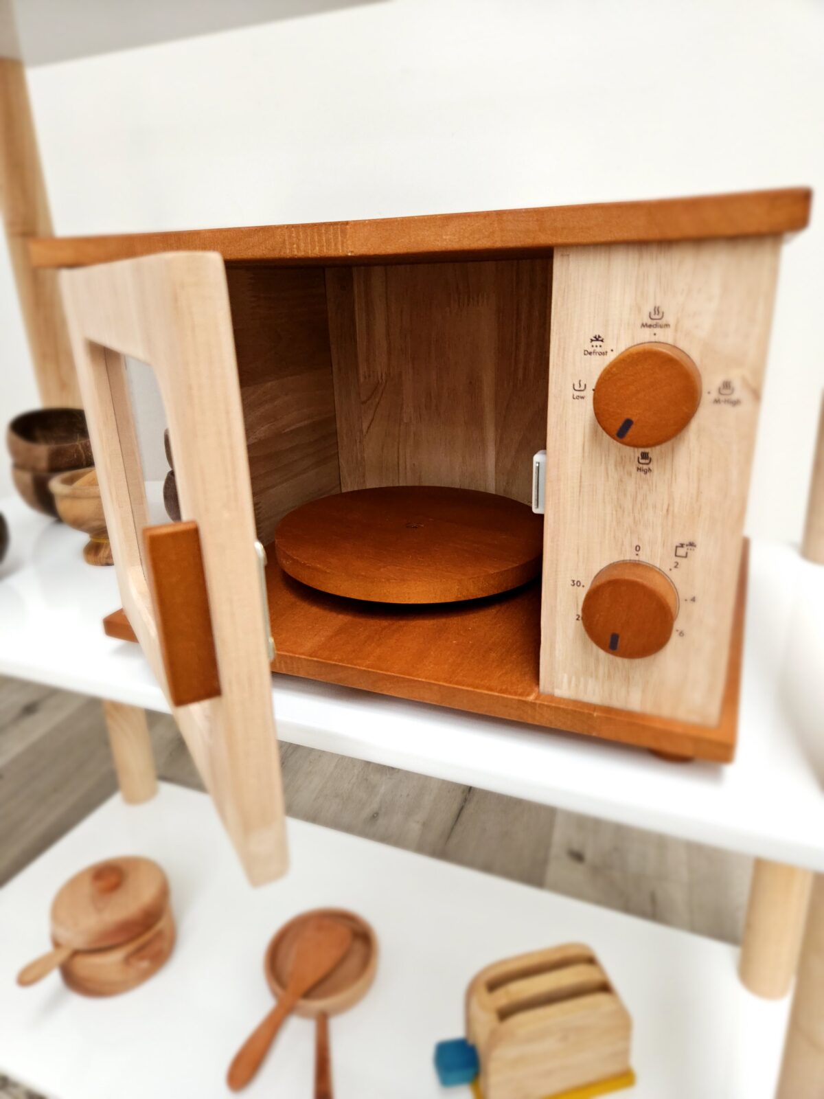 Wooden Microwave Oven - Image 6