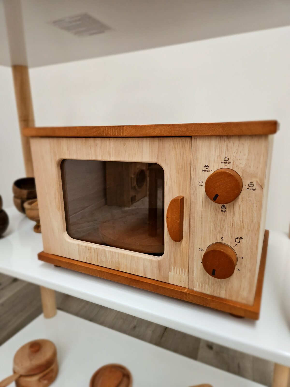 Wooden Microwave Oven - Image 2