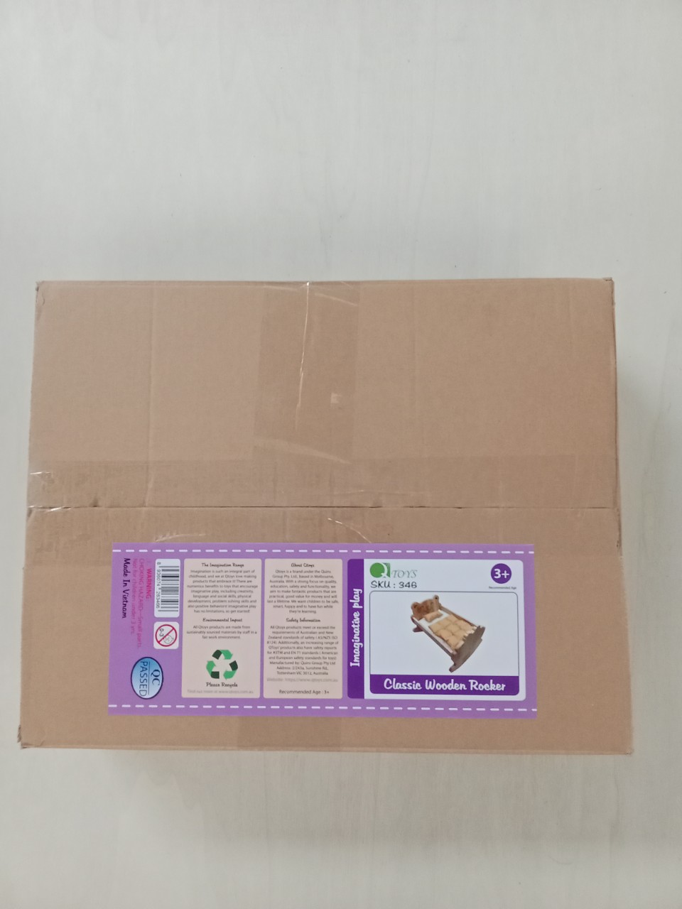 346 Classic wooden rocker - Image 10