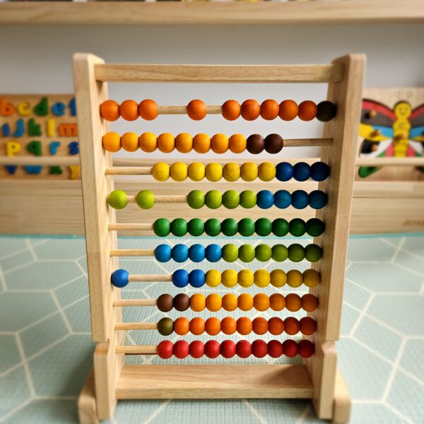 Bead counting abacus-344