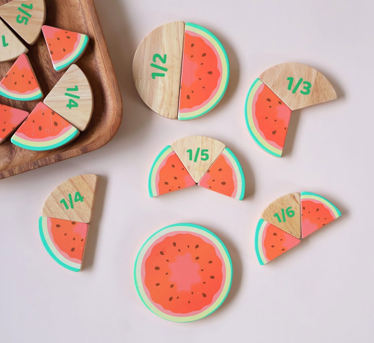 Watermelon Fraction Set - Image 1