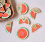 Watermelon Fraction Set
