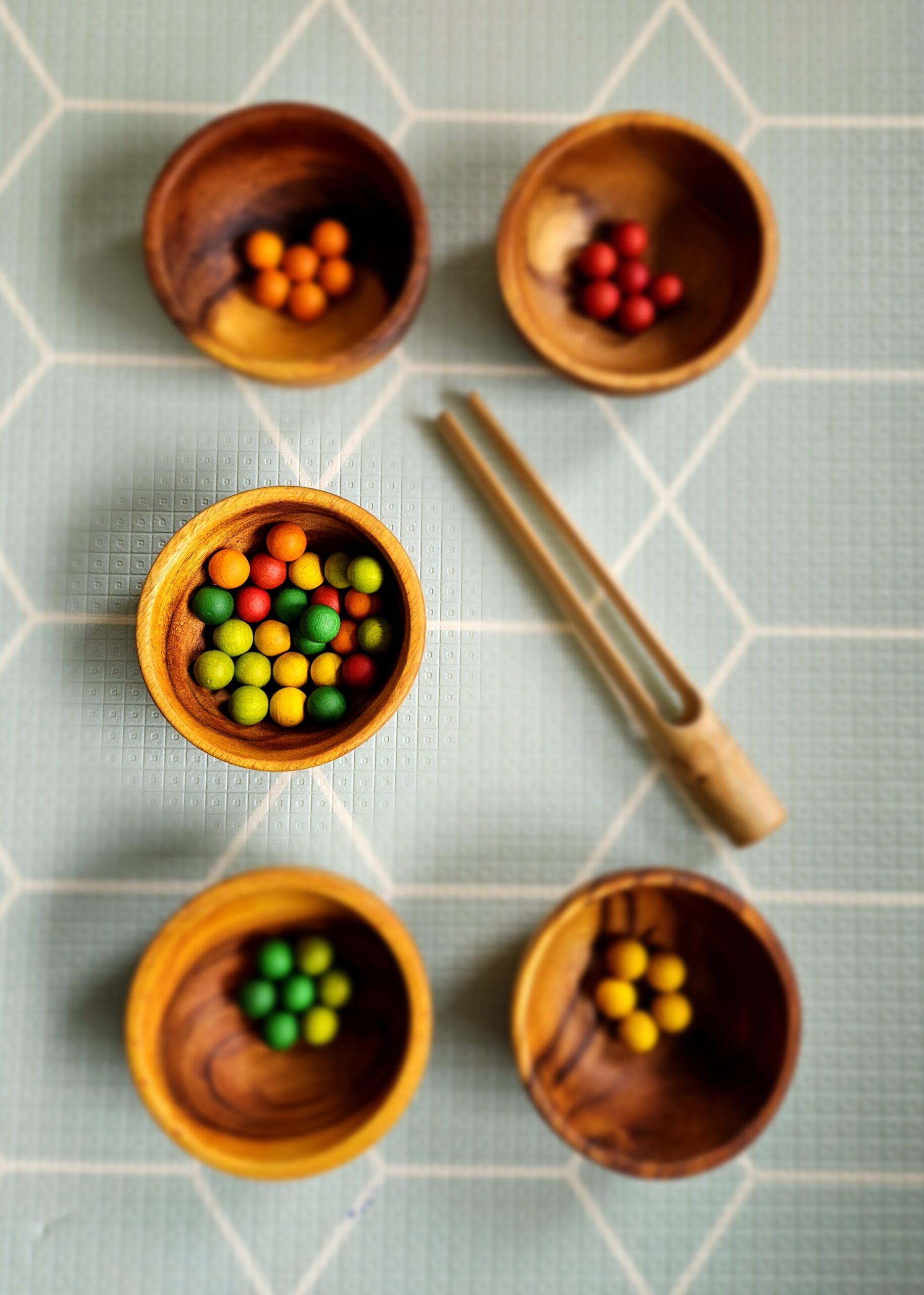 20240418_100533 Wooden bowls set of 5 - Image 2