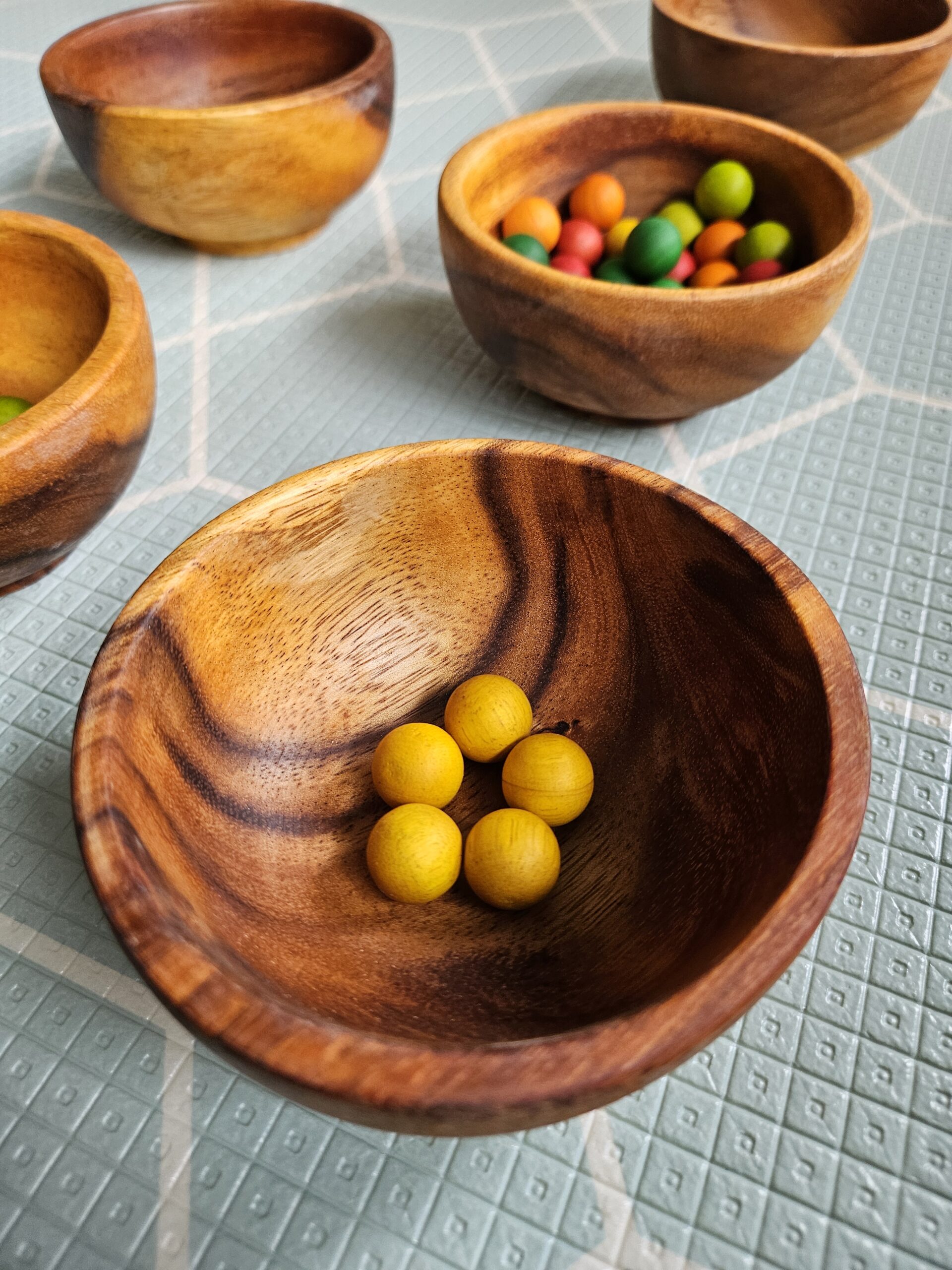 20240418_100824 Wooden bowls set of 5 - Image 6