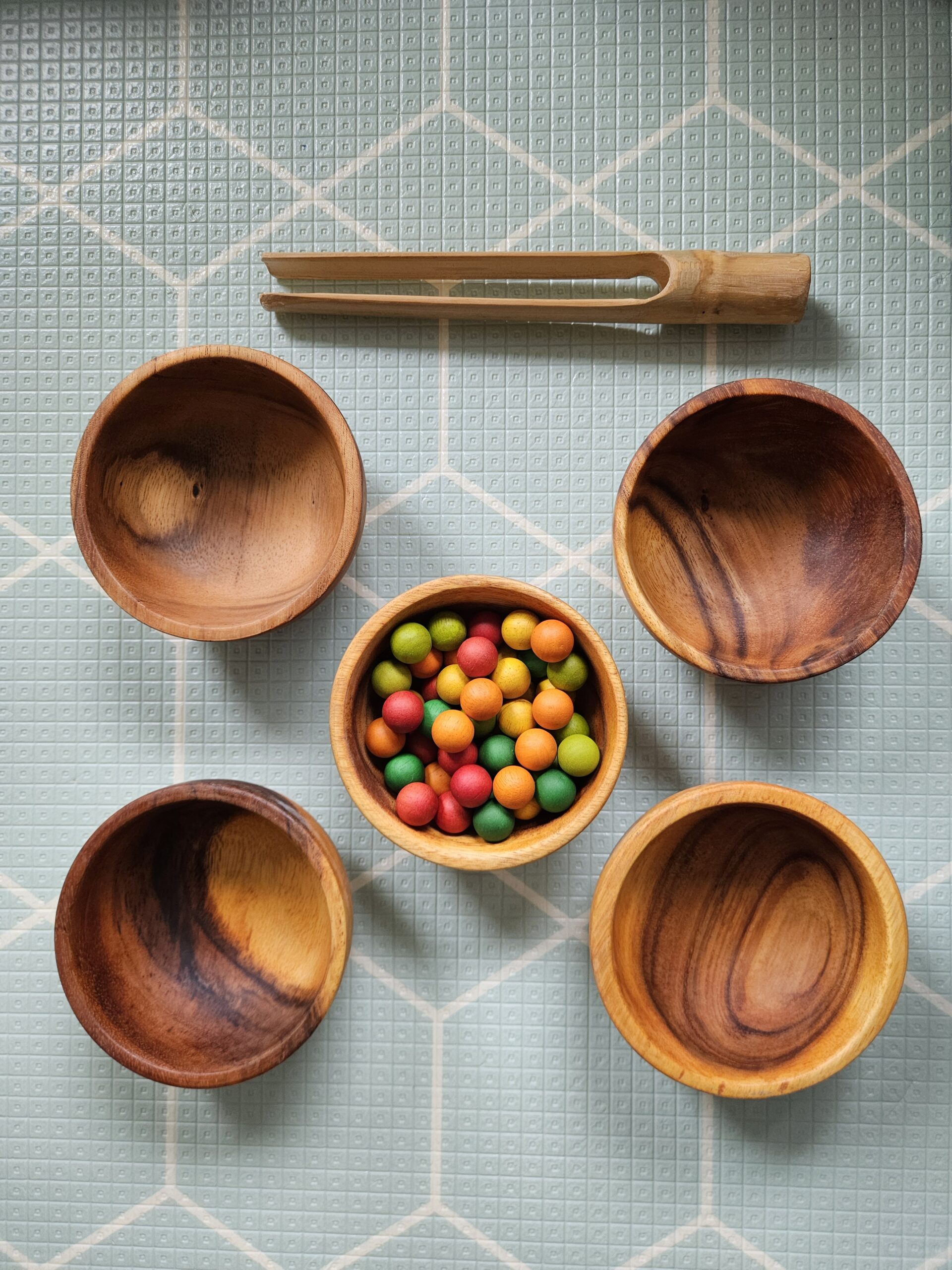 20240418_101137 Wooden bowls set of 5 - Image 5