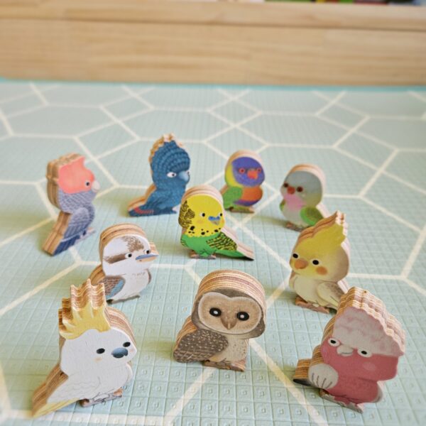 Australian Birds Set of 10 - 464