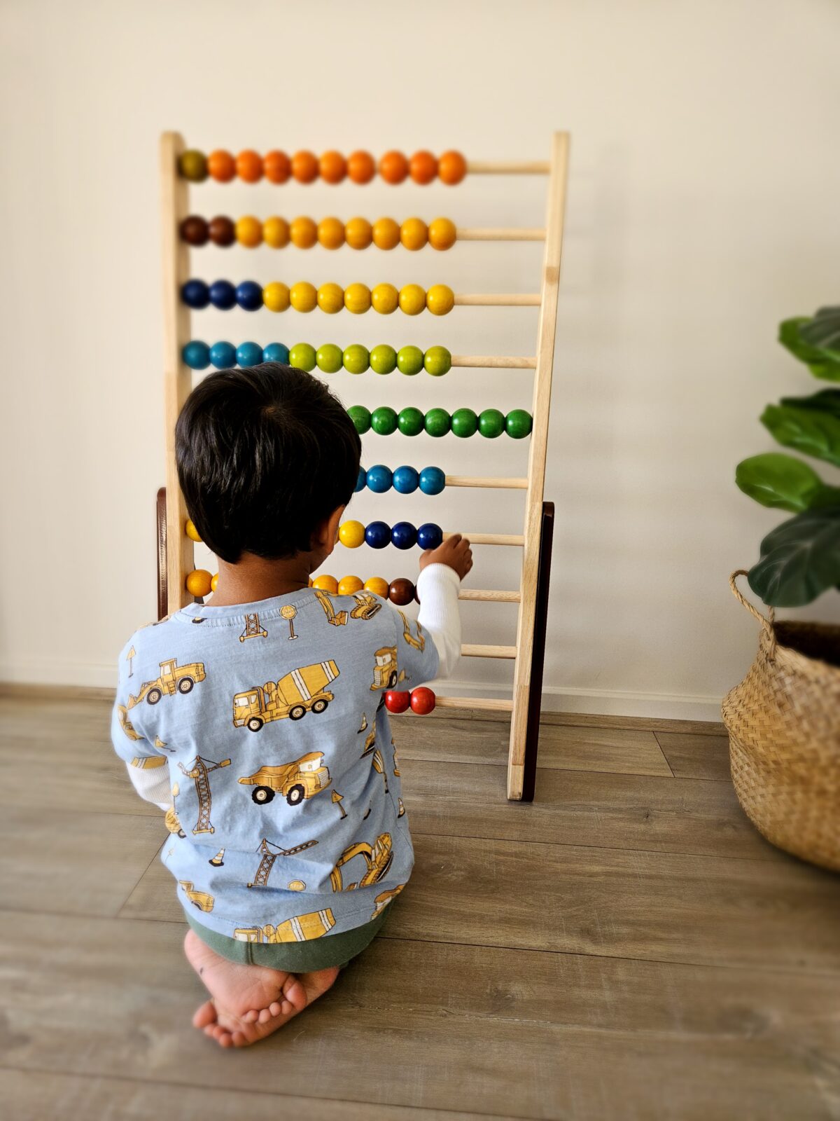 Giant Rainbow Bead Abacus - Image 3