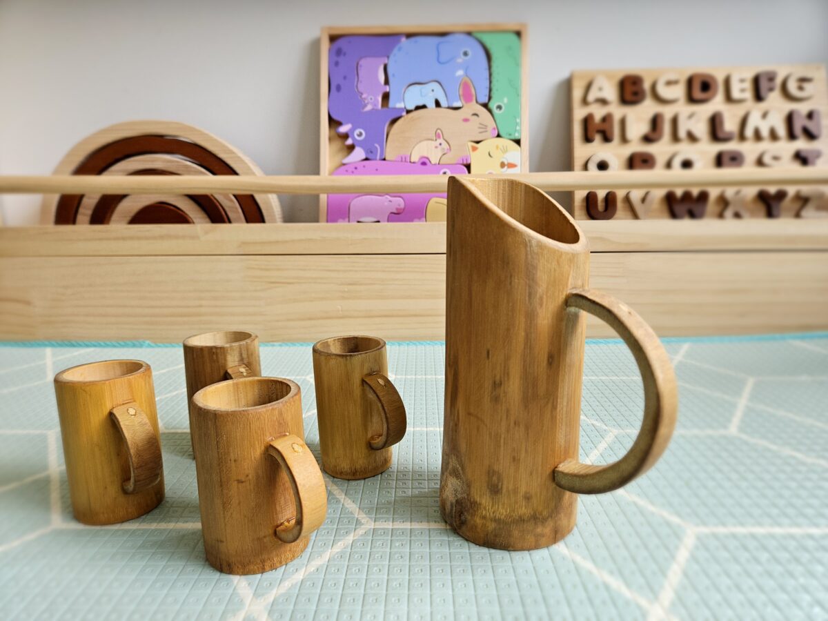 Bamboo Jug and Cup Set - Image 6
