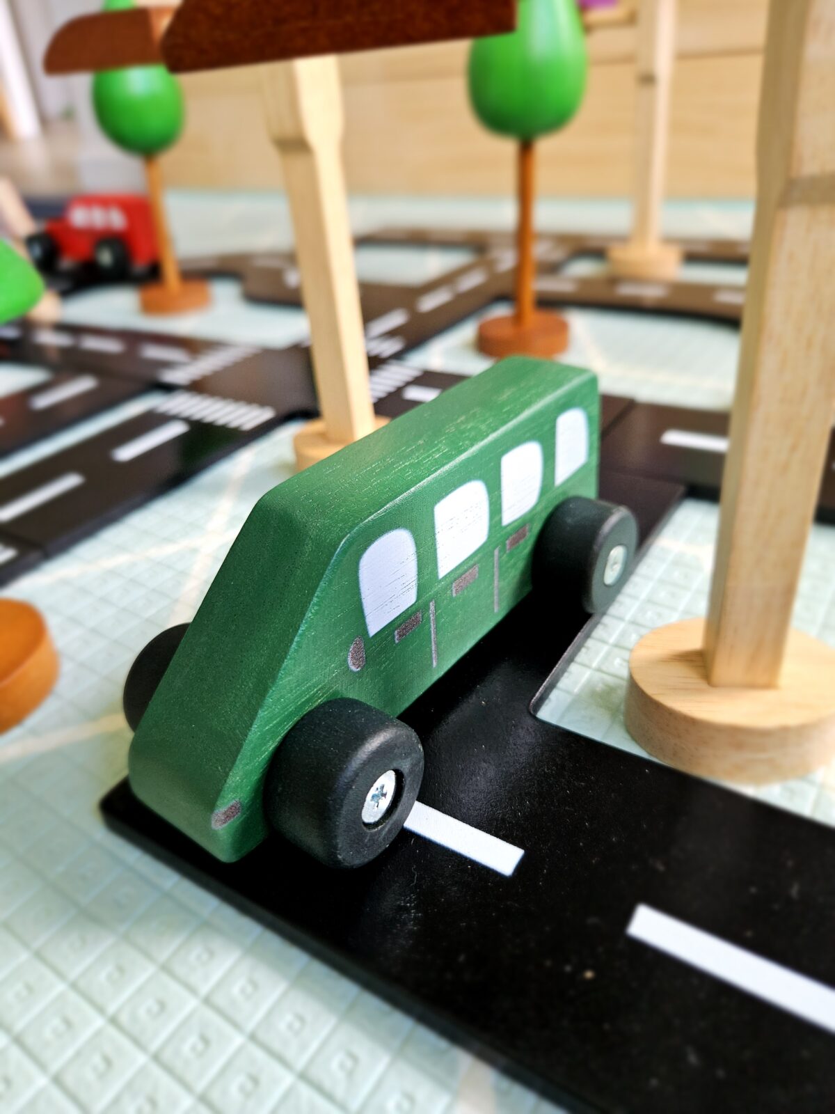 Coloured Wooden Cars - Image 7