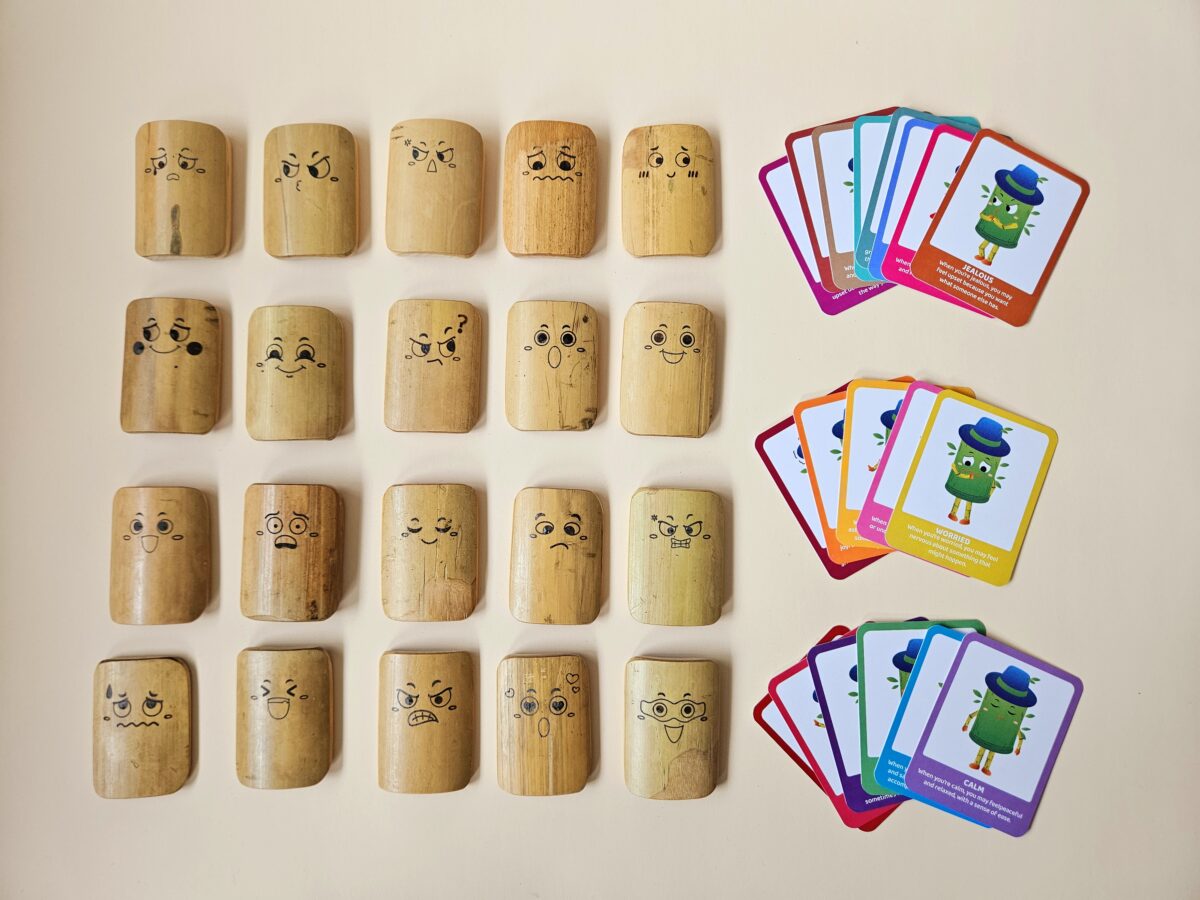 Bamboo Facial Dominos Set Of 20 - Image 3