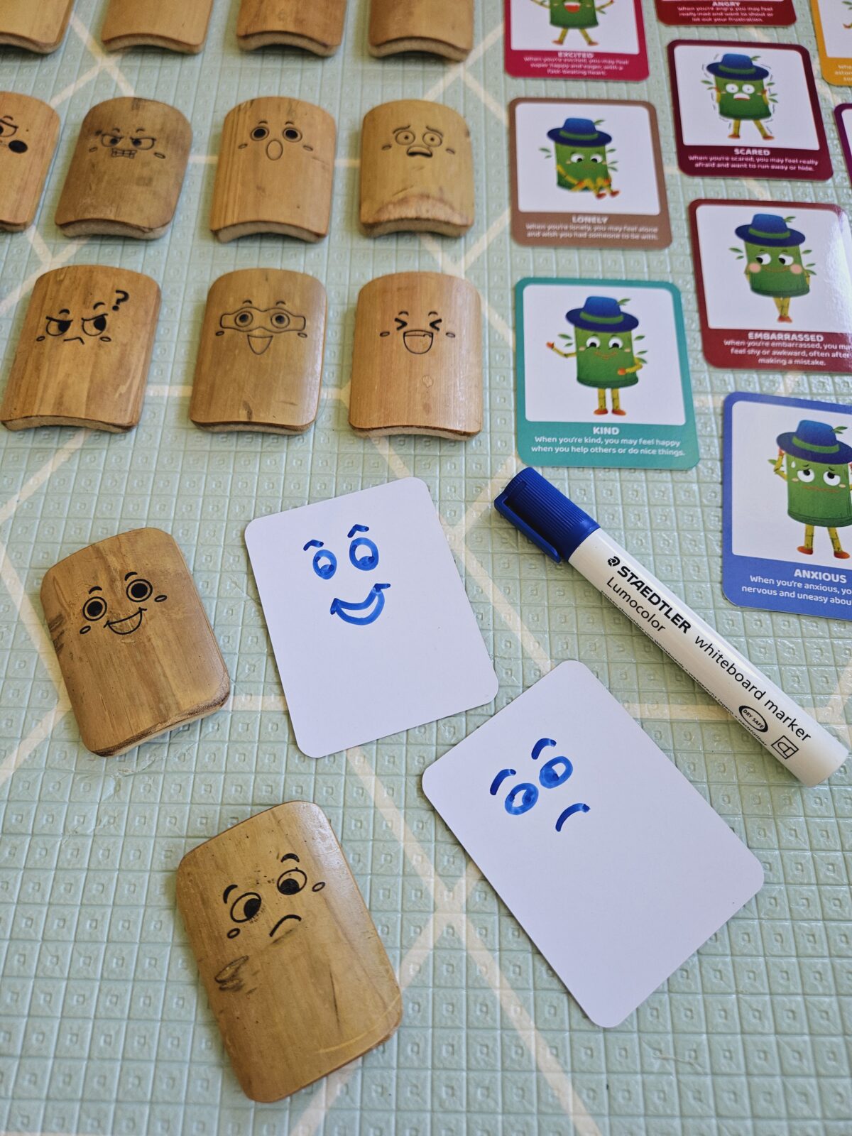 Bamboo Facial Dominos Set Of 20 - Image 9