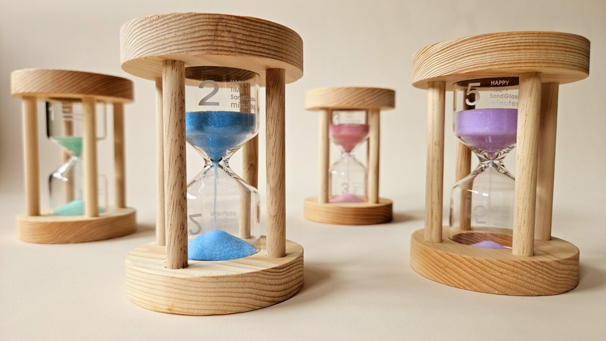 Wooden Sand Timers Set of 4 - Image 7