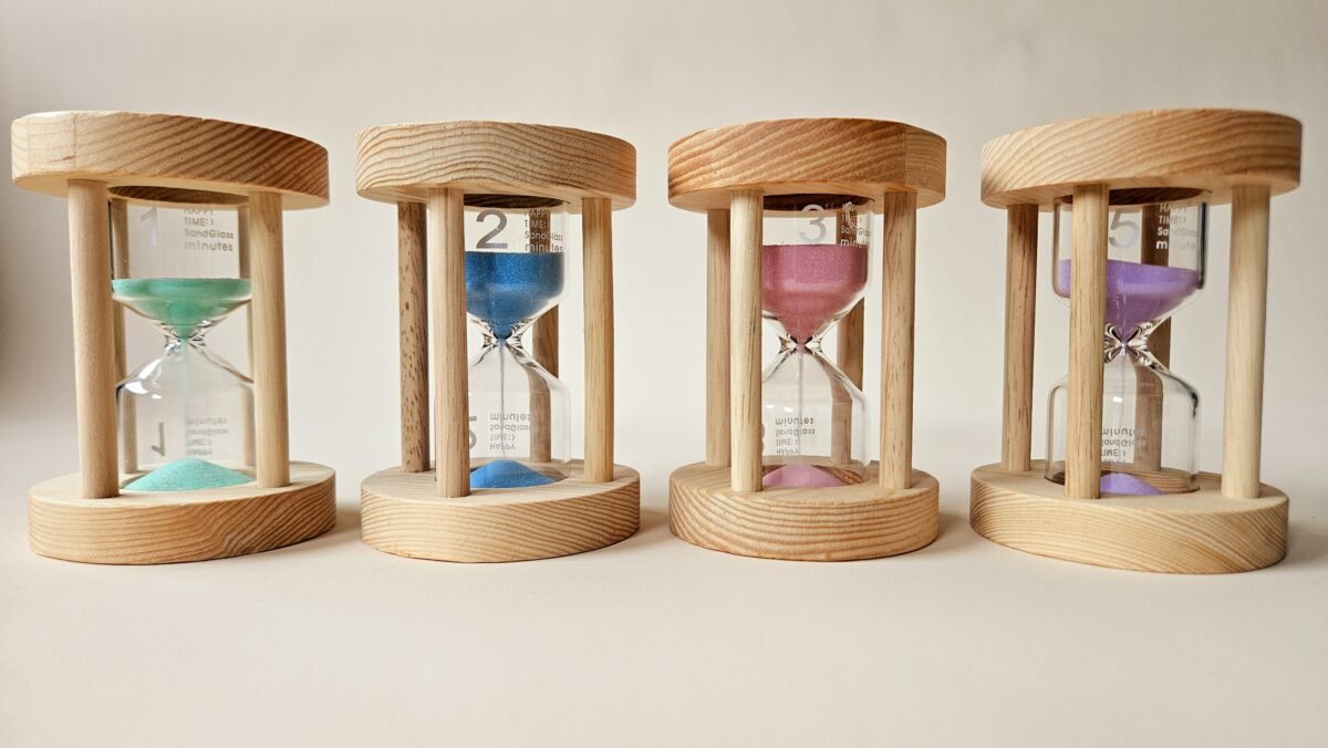 Wooden Sand Timers Set of 4 - Image 8