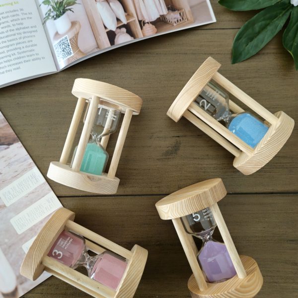Wooden Sand Timers Set of 4 - 368