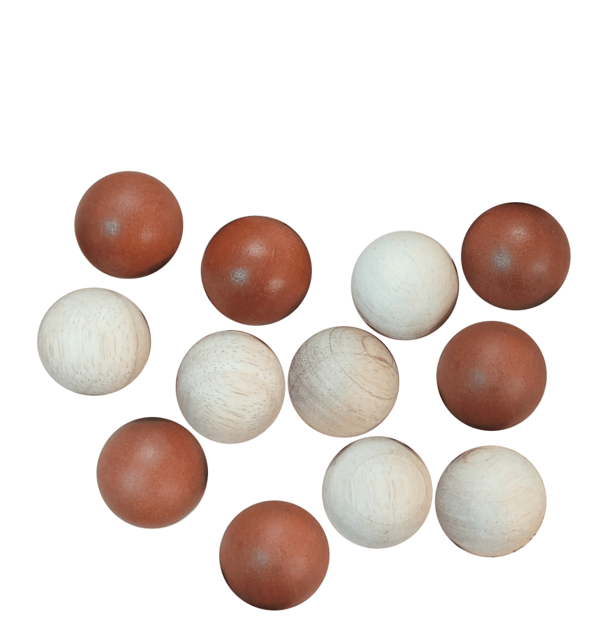 Two Tone balls set of 12 - Image 2