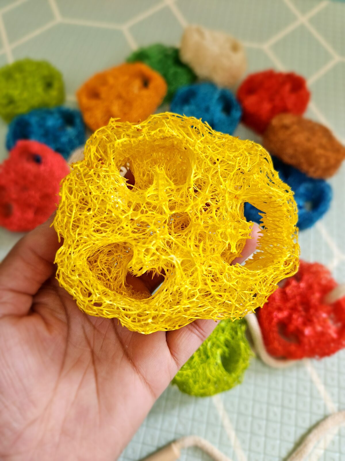 Rainbow Loofah Lacing Set - Image 10