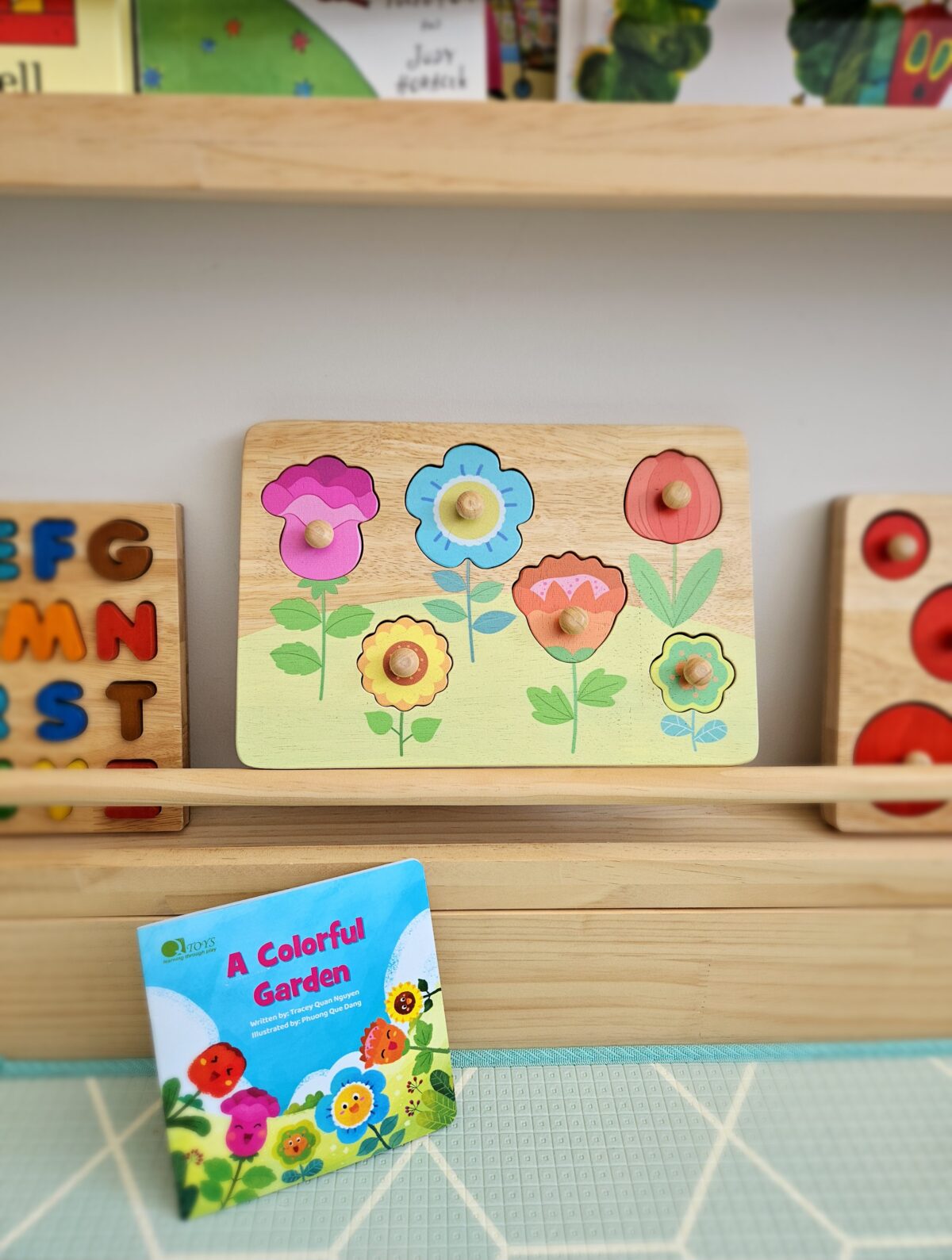Colourful Flower Garden Puzzle and Book Set - Image 8