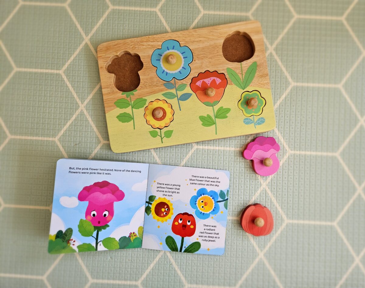 Colourful Flower Garden Puzzle and Book Set - Image 10