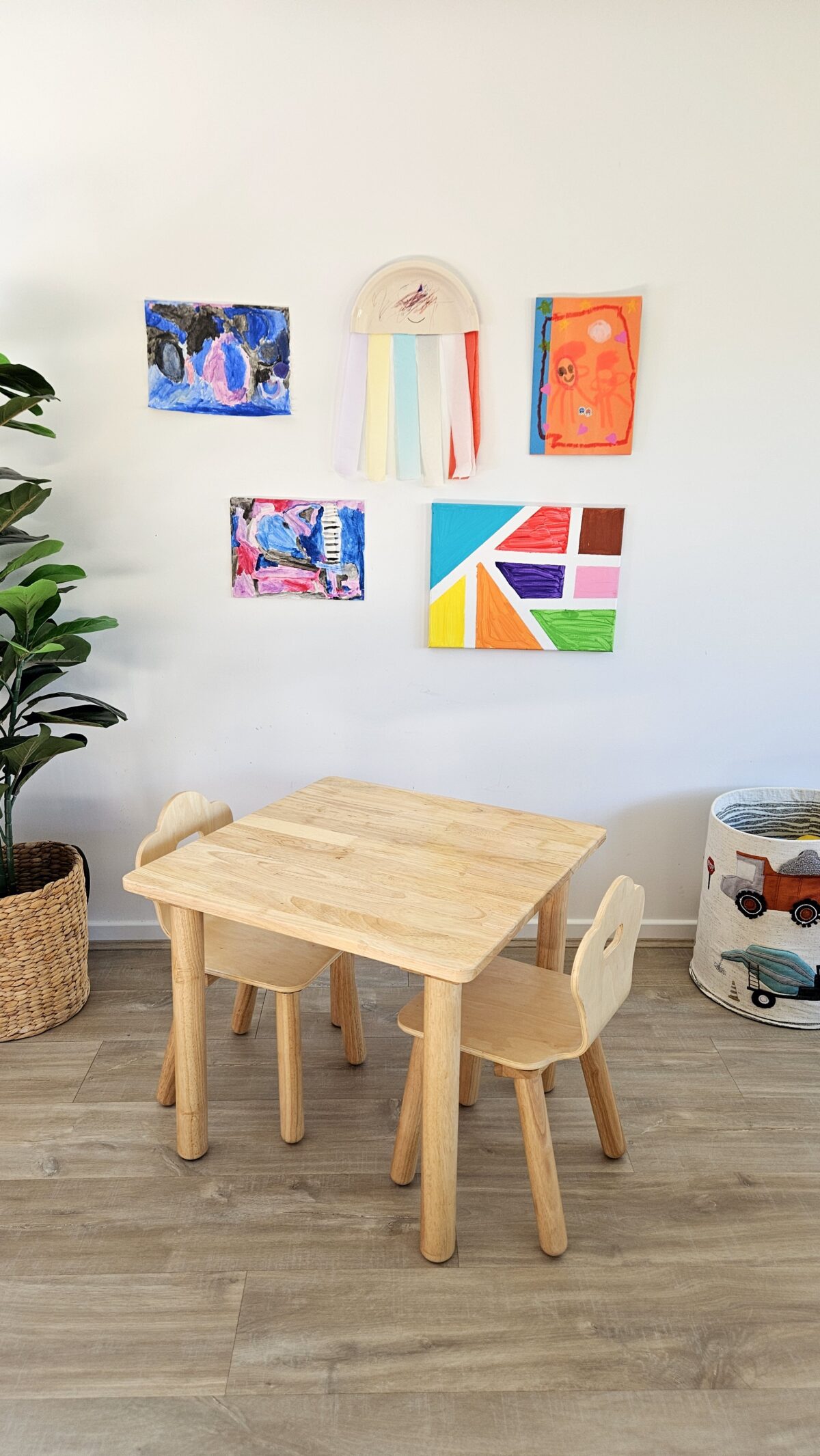 Classic Square Table and 2 Chairs - Image 2