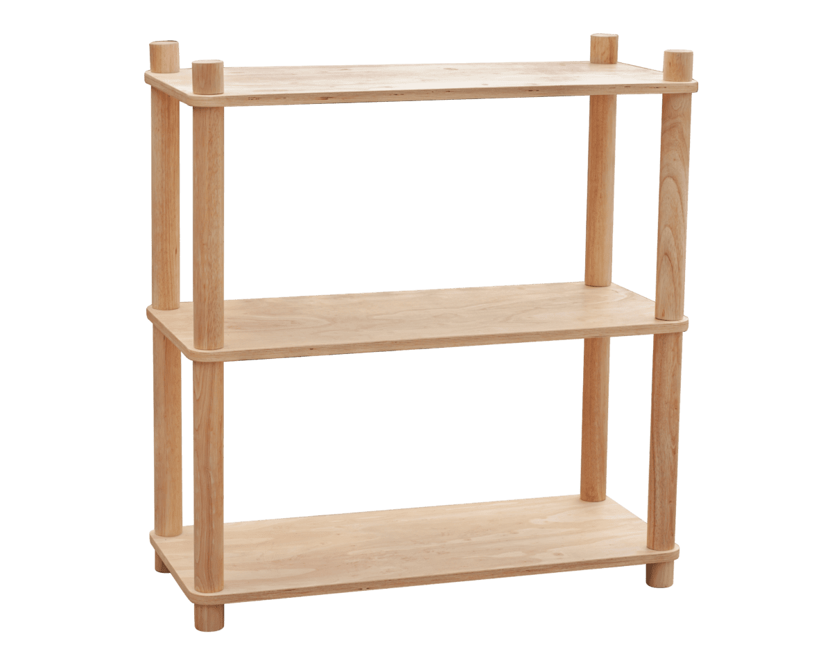 Montessori 3 Tier Shelf - Image 7