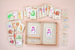 Montessori Tray & Animal Learning Set - Image 3