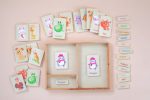 Montessori Tray & Animal Learning Set
