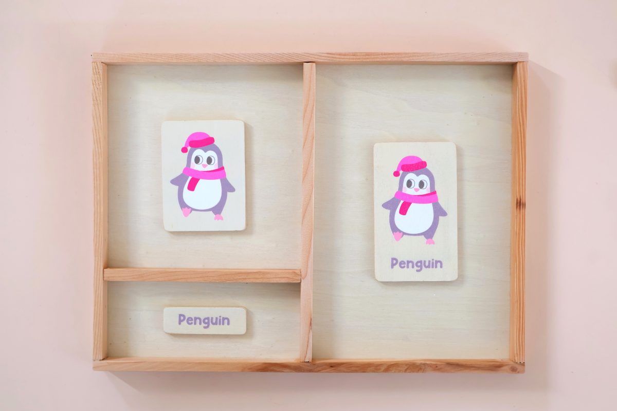 Montessori Tray & Animal Learning Set - Image 5