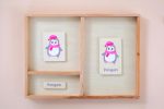 Montessori Tray & Animal Learning Set - Image 5