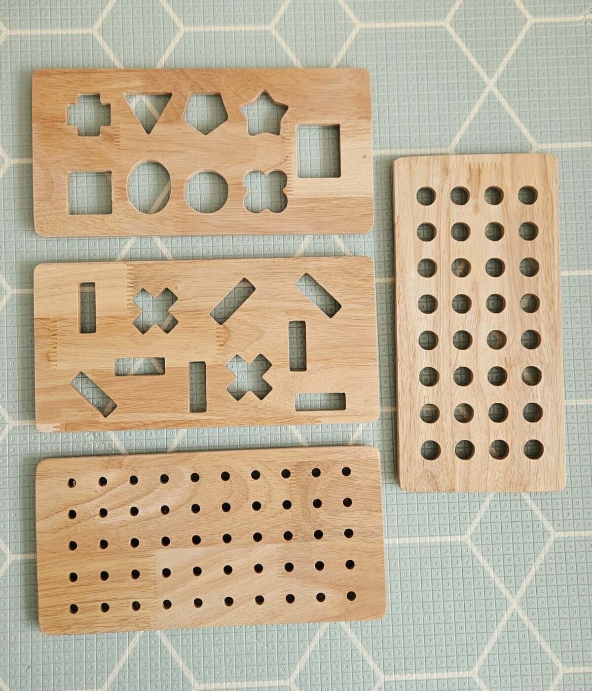 Montessori Sand Tray + Assorted Tray Inserts - Image 5