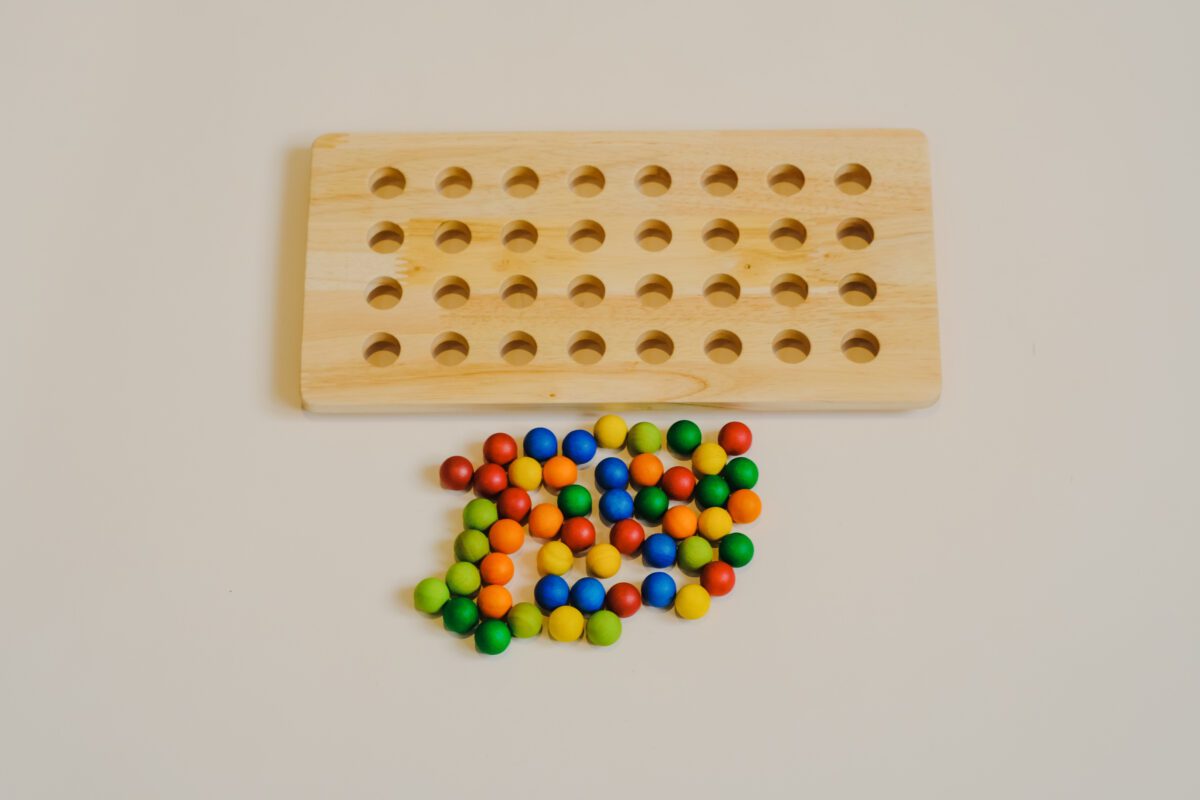Montessori Sand Tray + Ball Tray Insert - Image 4