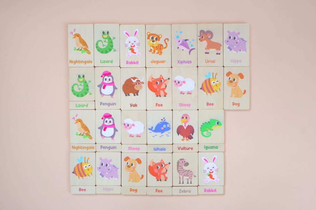 Montessori Tray & Animal Learning Set - Image 6