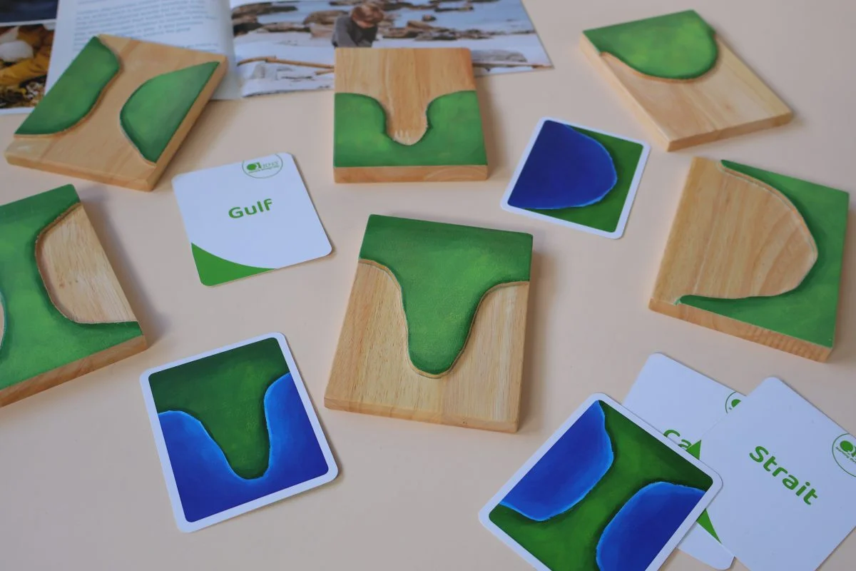 Montessori Land and Water Forms - Image 5