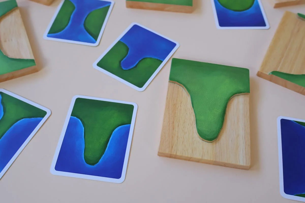 Montessori Land and Water Forms - Image 6