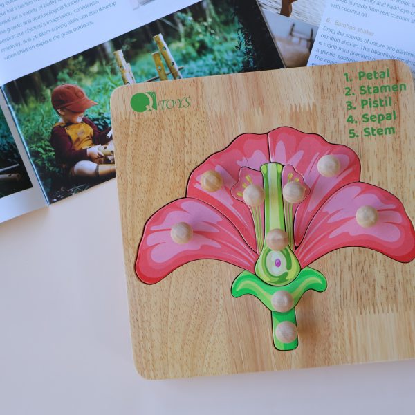 Montessori Parts of a Flower Puzzle